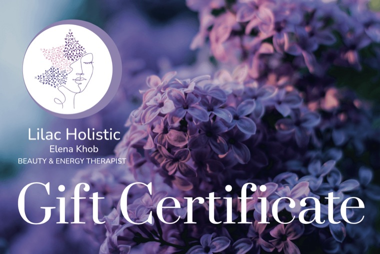Lilac Holistic gift certificate